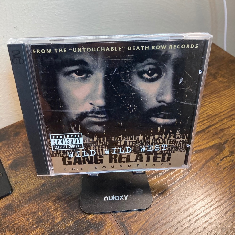 Gang Related The Soundtrack 2 CD Death Row Records 2Pac Snoop Dogg 1997 P2 53509